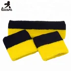 Custom Cotton Sweat Headband And Wristbands