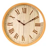 Solid wood fashion wall clock