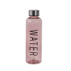 2019 new design bpa free sport stainless steel lid plastic water bottle oem