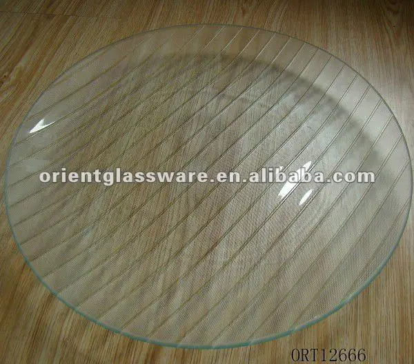 clear toughened glass plate