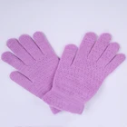 WholeGarment Seamless Thin Women Hollow Out Warm Knitted Magic Gloves
