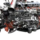 Good condition used Japan truck 6HE1T engine for sale