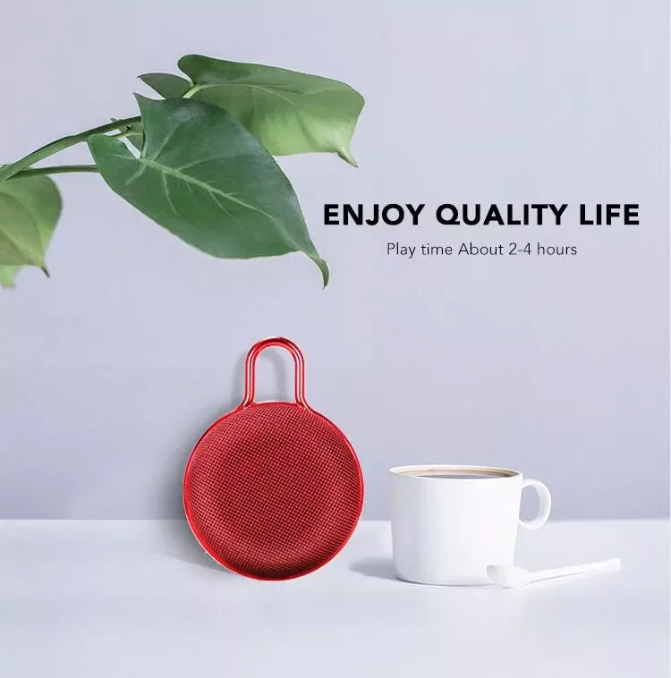 New Products Fabric Wireless Speaker BT 4.2 Bluetooth Speaker - ANKUX.COM