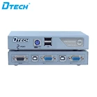 2 input 1 output KVM audio video switch Semi-automatic KVM switches