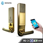 Smart door lock RF card smart sensor door lock served over 500 hotels