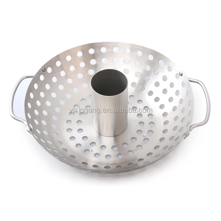 mulit-funtional detachable bbq basket for beer can chicken