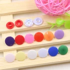 1000 Sets/bag / POM Plastic bags plastic snap button wholesale