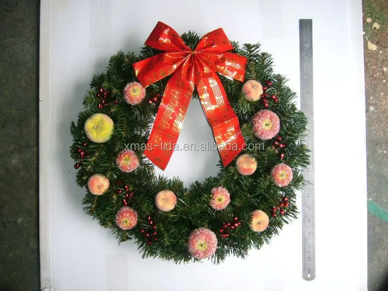 Artificial Flower Christmas Wreath Indoor Christmas Decoration Buy