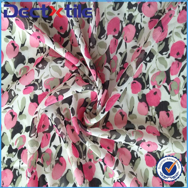 Zebra print pongee waterproof fabric fashion umbrella pongee fabric for women