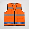 Fashion Design Custom High Visible Safety Reflective Vest For Advertising