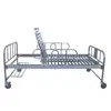 hospital style one crank adjustable stainless steel medical bed for sale CY-A115A