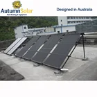 Solar energy collector for pool with vacuum tube heat pipe, heater solar swimming pool