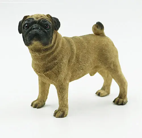 pug dog figure 8