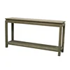Wood Antique Furniture Long Narrow console Table