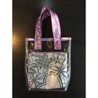 Kids Craft Fashionable DIY Drawing Painting Handbag for Girls Color Own Cartoon Tote Set Bag Have Washable Markers
