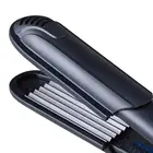 Straight Rolled Suit 3 In1 Professional Salon Equipment Hair Straightener Titanium Flat Iron Tourmaline Hair Straightener