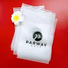 China supplier top Ziplock Zipped Lock Reusable biodegradable Plastic Packing frosted slide Poly customized Bags