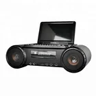 Free Shipping Portable DVD Player Karaoke ATV FM Radio Car DVD VCD MP3 Player