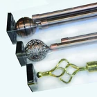 Twisted Stretch Tension Telescopic Retract Doubl Extendable Curtain Rod