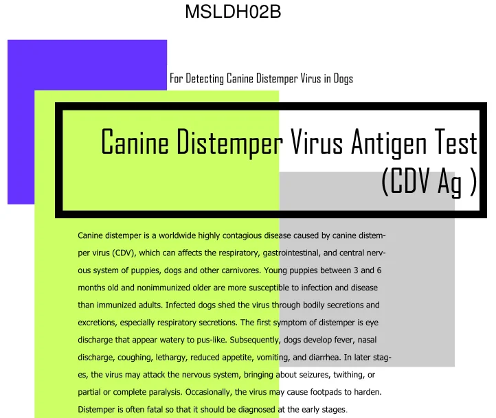 canine distemper virus antigen rapid test ag price / good price