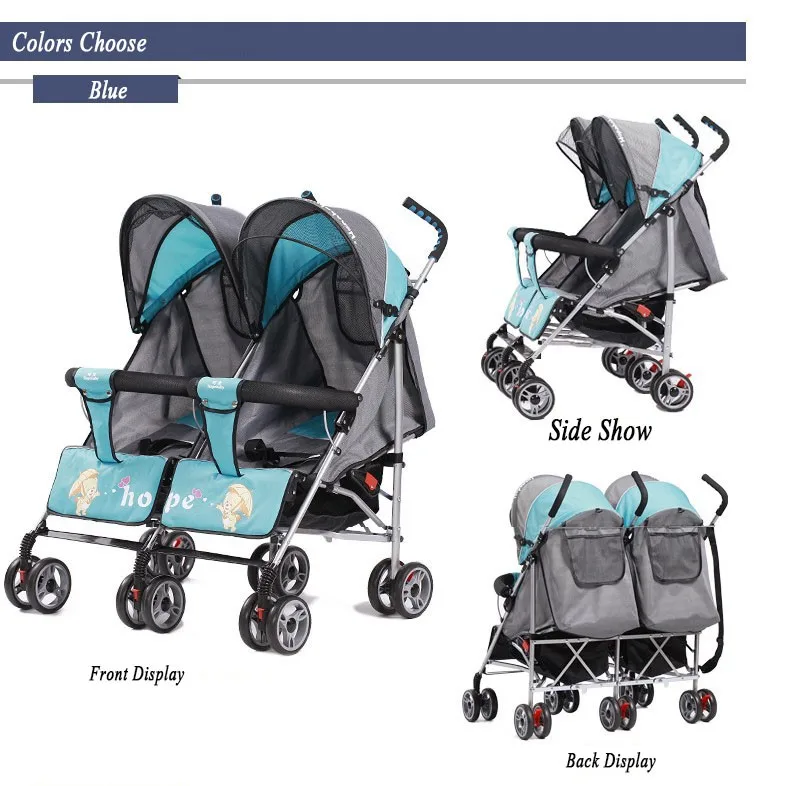 Double Baby Stroller for Twins