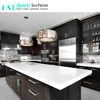 Prefabricated Crystal White Solid Surface Composite Quartz Countertop