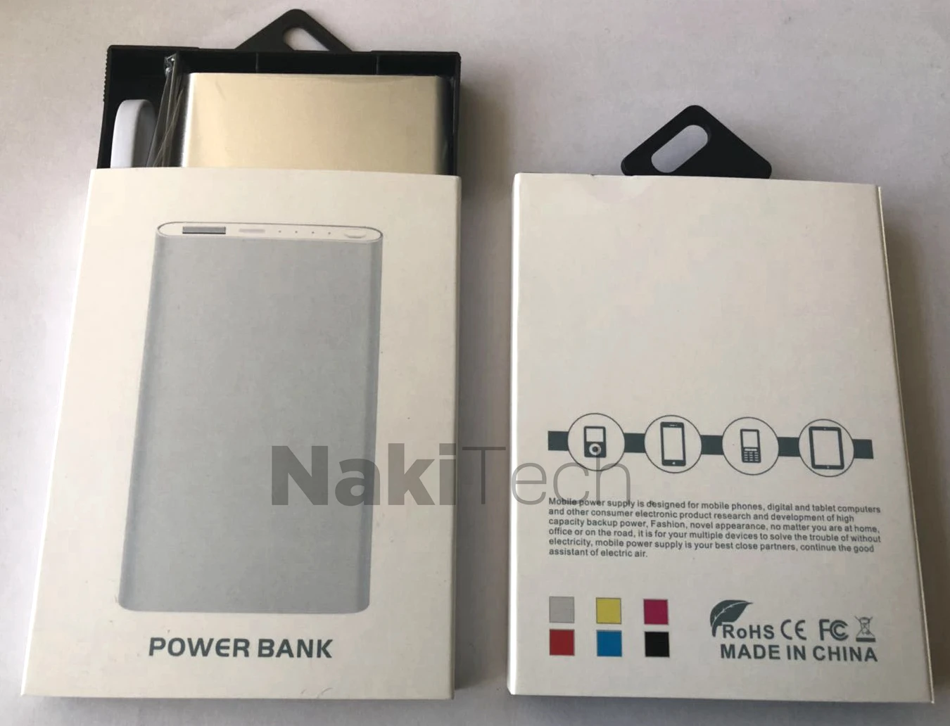 Shenzhen logo printed mini Power Bank External Battery mobile Charger wallet Powerbank 4000mah for samsung smart phone - ANKUX.COM
