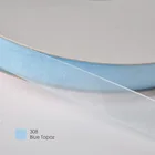 Yama factory stocked polyester pure colors silk sheer 2 inch 50mm organza ribbon