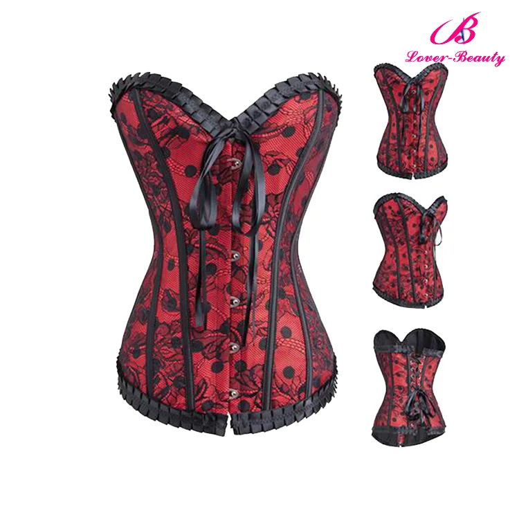 Breathable Red Western Corset Tops,Fat Women Gothic Corset Buy Gothic