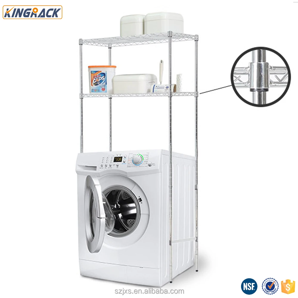 Haushaltswaren Metall Stabile Waschmaschine Storage Verchromung Draht