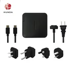 61W 65W 87W PD USB-C Charger Type-c Power Supply Adapter for Laptop with Adjustable EU, UK, US Wall Plug for Computer
