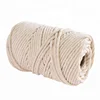 Hot selling Natural Cotton Twine Rope Cotton Macrame Craft String Rope For Gift Packing, Cooking, DIY