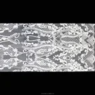 Embroidered tulle korea mesh swiss cord embroidery lace fabric for evening party dress