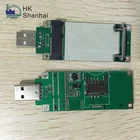 Mini PCIE to USB, 3G, 4G module dedicated development board, including SIM / UIM deck