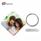 3mm MDF key rings for heat transfer printing