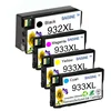Baisine Wholesale Compatible for HP OfficeJet 7612 Wide Format e-All-in-One Ink Cartridges 932XL 933XL Reman Ink Cartridge