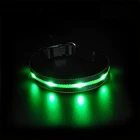 Amazon Hot Sales Dog Collars Anti Lost Luminous Flashing Perros Pet LED Collar