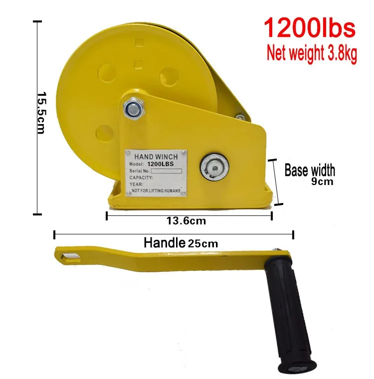 Multifunctional Reversible Hand Winch Hand Winch 500 Lbs Buy Hand