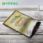 Craft Bag For Food Sealable Standup Pouch Customizable Custom Nylon With Plastic Stand Up Zipper Kraft Paper