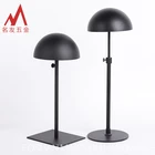 Free sample available stainless steel height adjustable hat racks for retail store