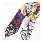 Fashion High Quality New Design Head Hijab Print Pure Twill Square Heavy Silk Scarf