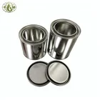 chemical packaging container 250ml standard paint tin cans sizes