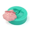 Pumpkin Pirate Shape Cake Soap Mould Food-grade Silicone Handmade Polymer Clay Chinese Supplier