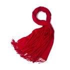 Real cashmere solid color shawls wrap women 100% pashmina scarf