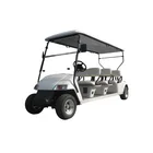 4 Wheel Classic 6 Seater Electric Golf Cart Shuttle for sale
