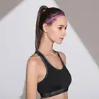 Absorbing Braided Anti-slip Hair Bands Sweatband Headband Elastic Running Sport Yoga Stretch Hair Gym Headwear Women
