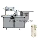 Full automatic tea packing machine cosmetic box film condom transparent wrapping