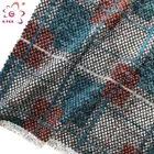 Polyester nylon melange angola italian wool suit custom printed jersey knit fabric