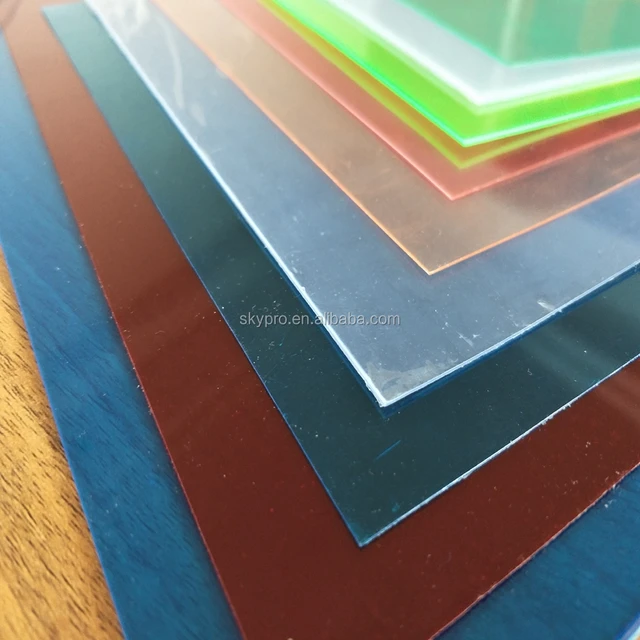 waterproof rigid pvc plastic sheet colourful clear pvc sheet