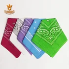 Featuring Paisley Floral Print Woven Square Scarf